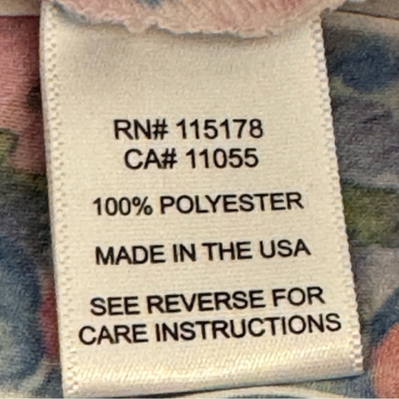 Komarov Charmeuse Lace Watercolor Floral Pleated Midi Dress Pink Azalea Large - Picture 9 of 11